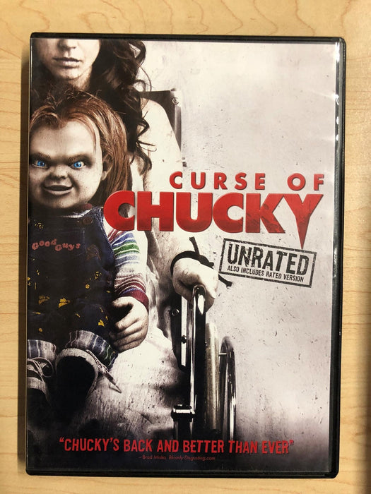Curse of Chucky (DVD, unrated, 2013) - K8 - for just $3.25! 