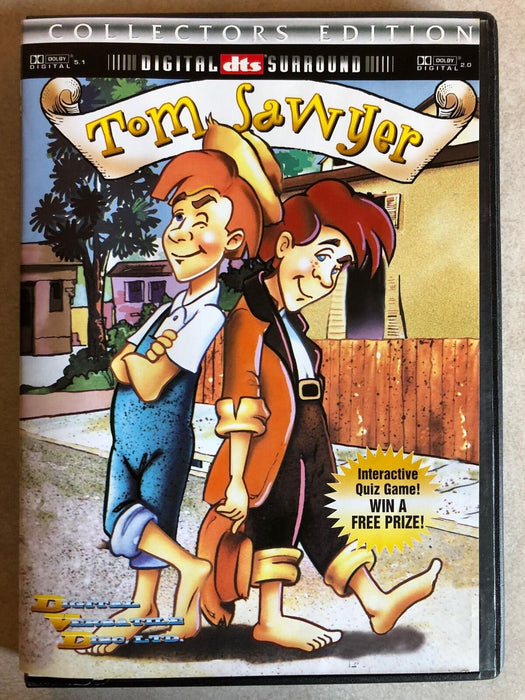 Tom Sawyer (DVD, 1999, Animated) - J1105 - for just $1.99! 