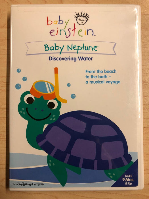 Baby Einstein - Baby Neptune - Discovering Water (DVD, Disney) - K8 - for just $1.99! 