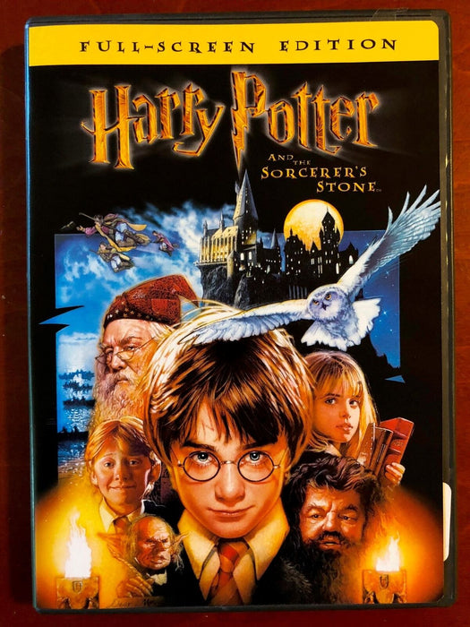 Harry Potter and the Sorcerers Stone (DVD, Full Screen, 2001) - K6 - for just $2.50! 
