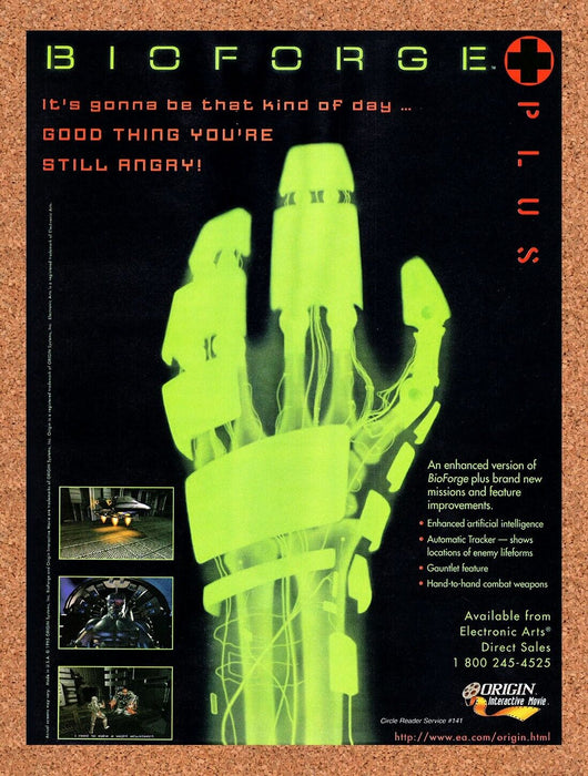 1995 Bioforge PC Original Ad v1 - for just $17.99! 