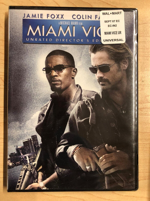 Miami Vice (DVD, 2006, Unrated Directors Edition) - NEW24 - for just $2.25! 