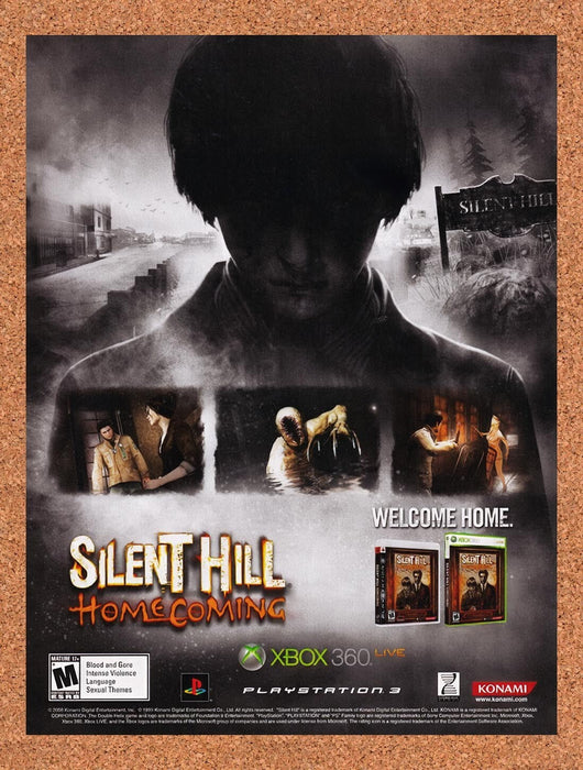 2009 Silent Hill Homecoming Xbox 360 Original Ad v1 - for just $19.29! 