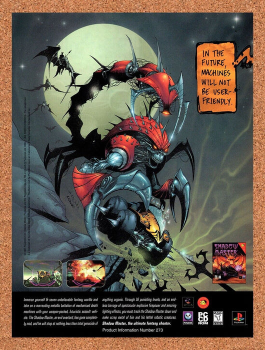 1998 Shadow Master PC Original Ad v1 - for just $17.99! 