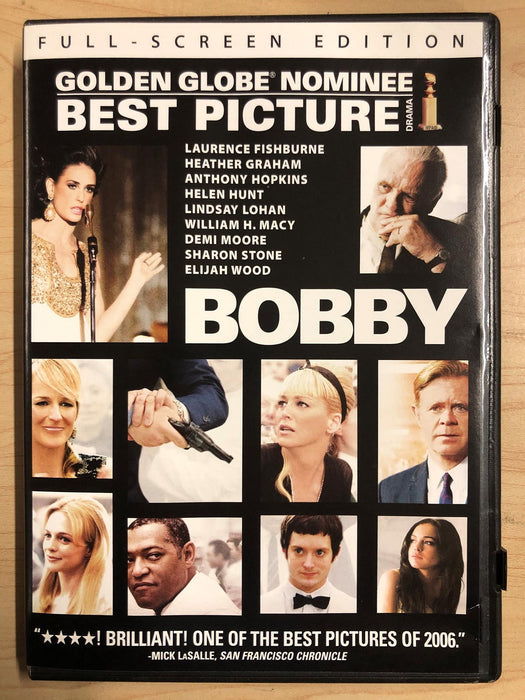 Bobby (DVD, 2006, Full Frame) - J0319 - for just $1.99! 