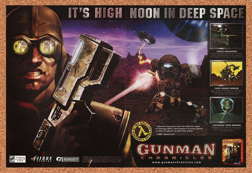 2003 Gunman Chronicles PC Original Ad v1 - for just $21.49! 