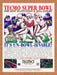 1996 Tecmo Super Bowl PS1 Original Ad v1 - for just $17.99! 