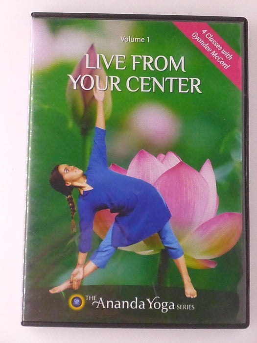 The Ananda Yoga Series - Live from Your Center - Volume 1 (DVD, exercise) - K6 - for just $1.99! 