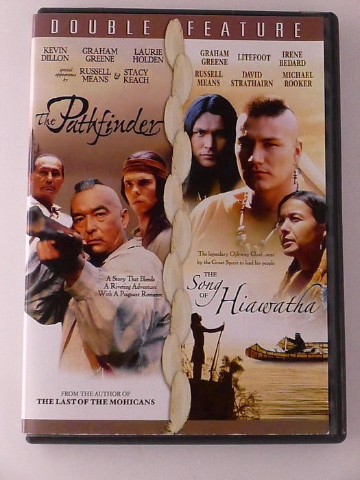 The Pathfinder, The Song of Hiawatha (DVD, double feature) - K6 - for just $2.99! 