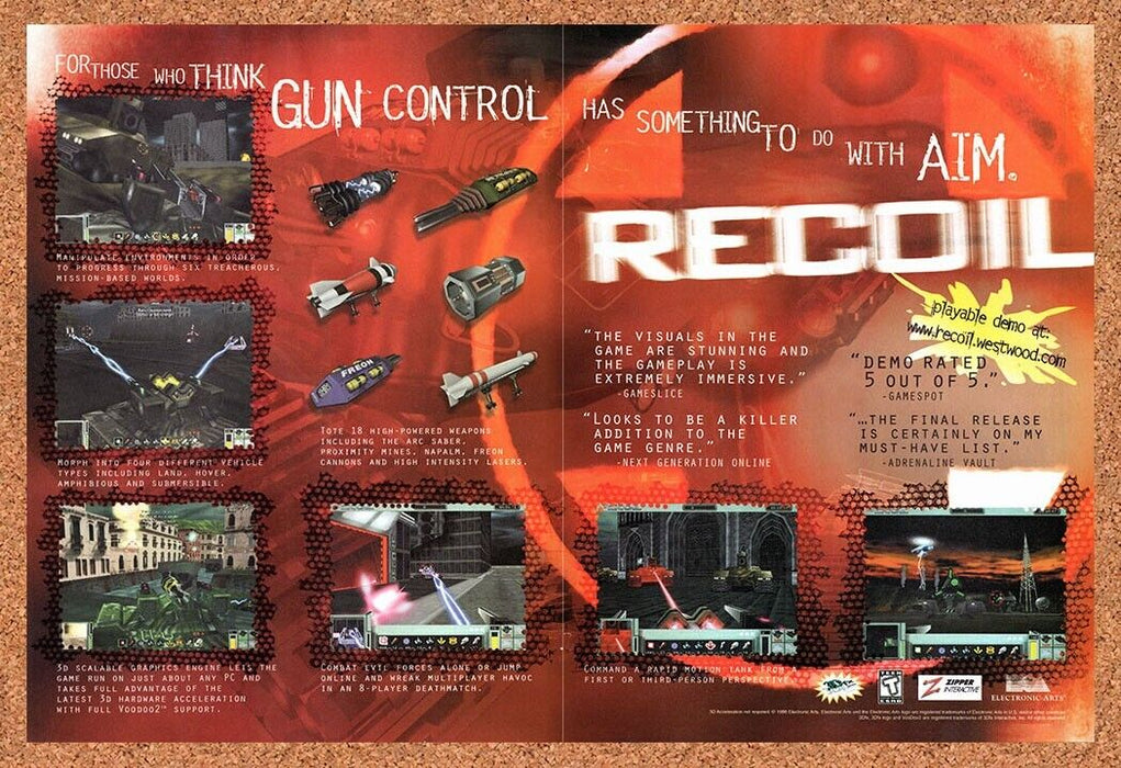 1998 Recoil PC Original Ad v1 - for just $21.49! 