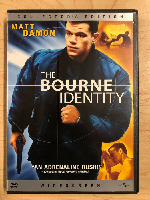 The Bourne Identity (DVD, 2002, Widescreen, collectors edition) - J0514 - for just $1.99! 