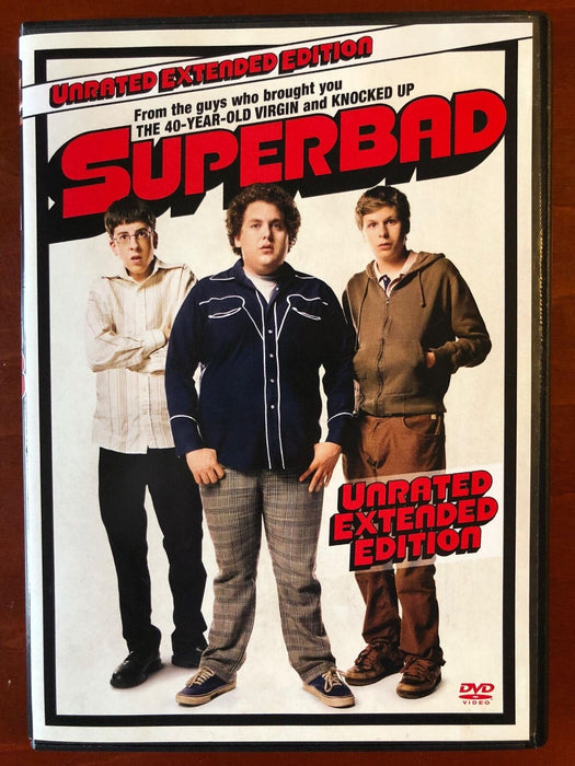 Superbad (DVD, 2007, Unrated, Extended Edition) - J1105 - for just $1.99! 