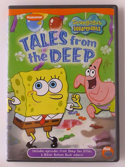 SpongeBob SquarePants - Tales from the Deep (DVD, 9 episodes, 2003) - G1122 - for just $1.99! 
