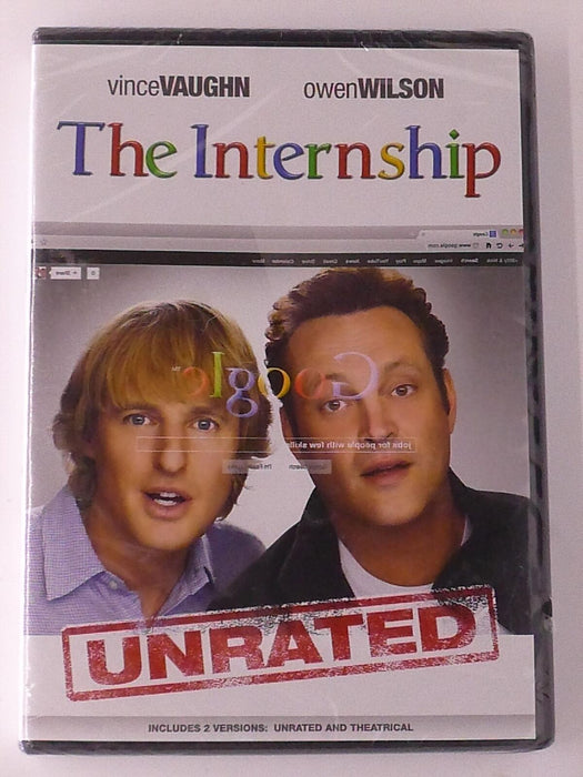 The Internship (DVD, 2013, unrated) - NEW25 - for just $3.99! 