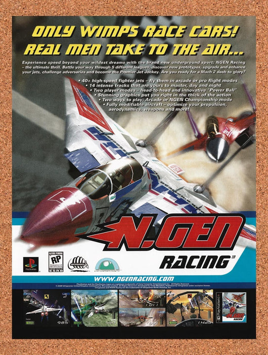 2000 NGen Racing PS1 Original Advertisement v1 - for just $19.49! 
