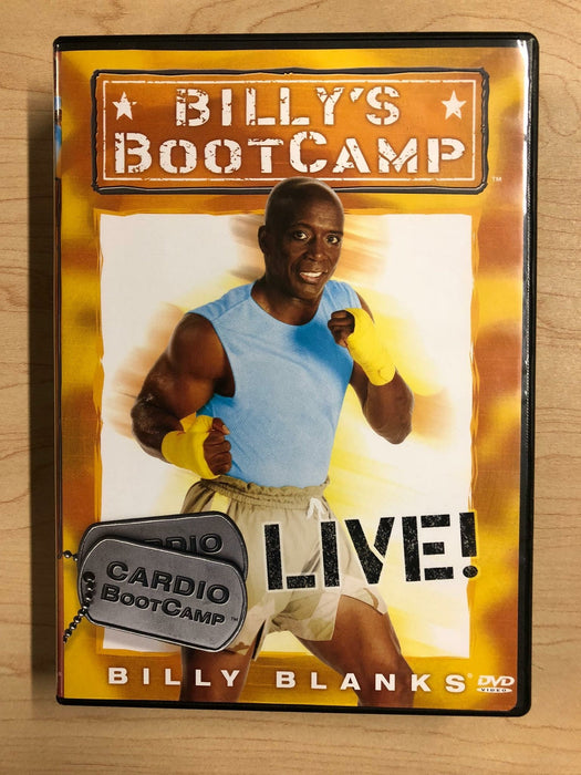 Billy Blanks - Billys Boot Camp - Cardio Boot Camp Live (DVD, 2004) - L02 - for just $1.99! 