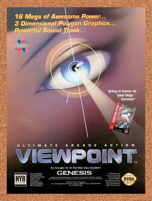 1994 Viewpoint Genesis Original Ad v1 - for just $17.99! 