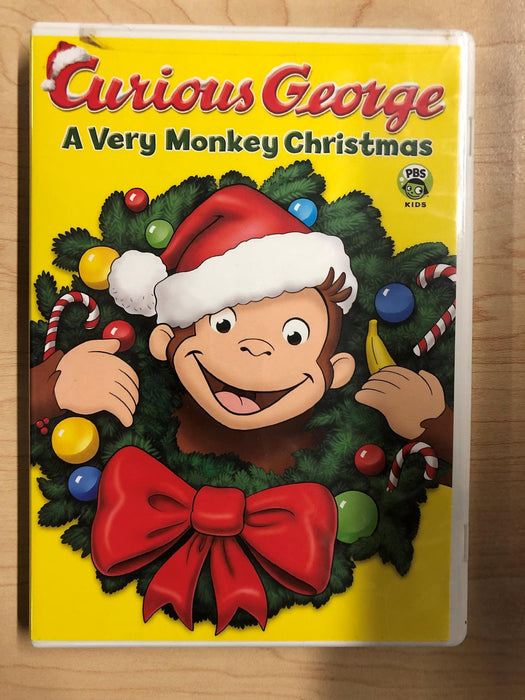 Curious George A Very Monkey Christmas (DVD, 2009) - I0911 - for just $1.99! 