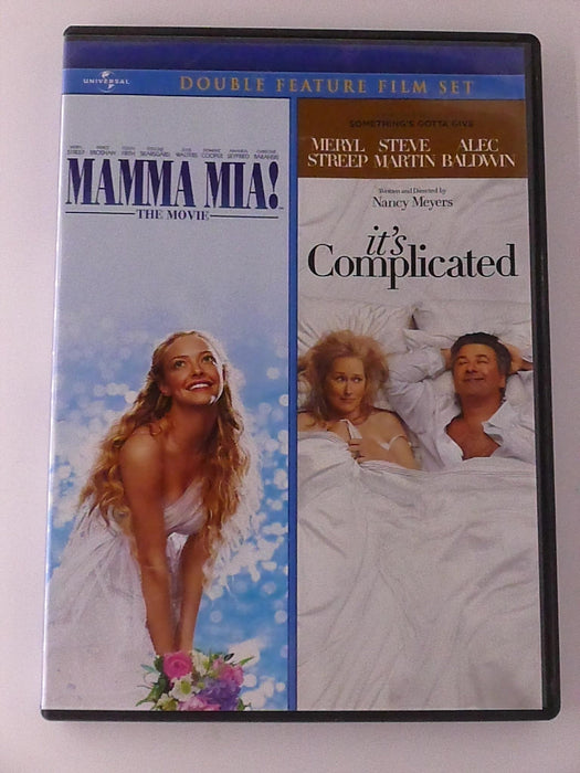 Mamma Mia the Movie - Its Complicated (DVD, double feature) - K5 - for just $2.50! 