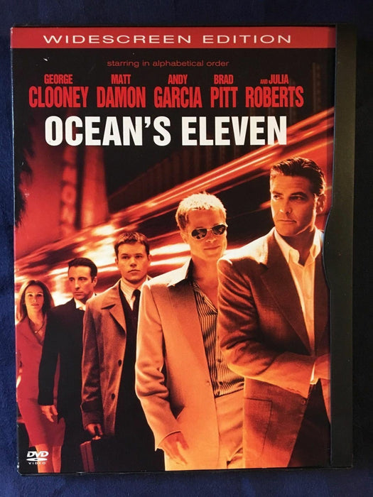 Oceans Eleven (DVD, 2001, Widescreen) - K8 - for just $1.99! 