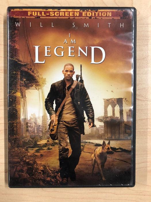 I Am Legend (DVD, 2007, Full Frame) - J1231 - for just $1.99! 
