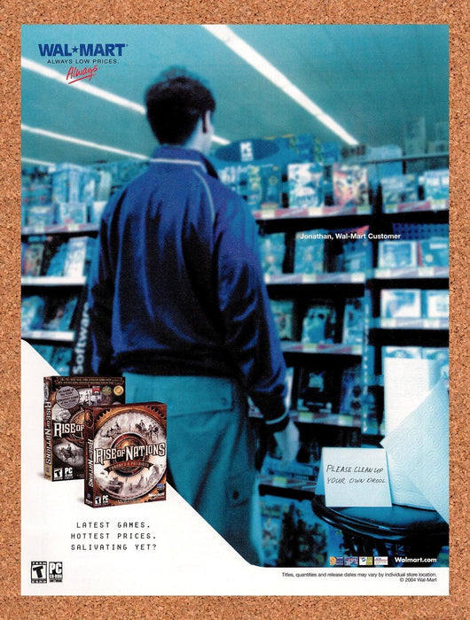 2004 Rise Of Nations Wal-Mart Original Ad v2 - for just $17.99! 