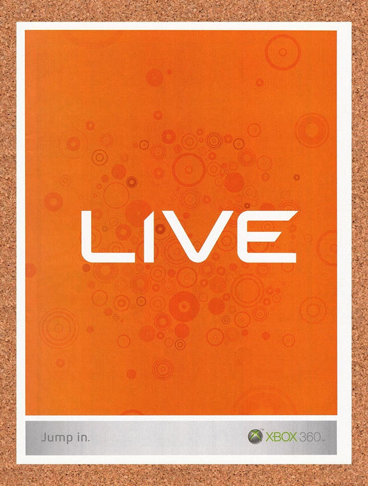 2008 Microsoft Xbox Live Original Ad v5 - for just $17.99! 