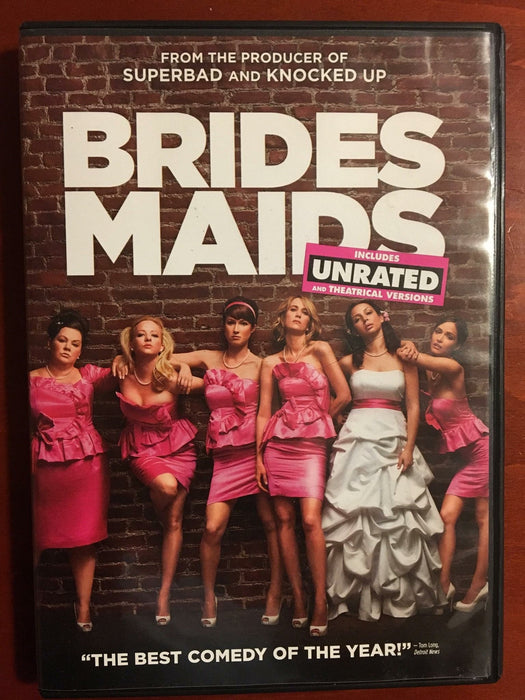 Bridesmaids (DVD, 2011, Unrated and Rated) - K0107 - for just $1.99! 
