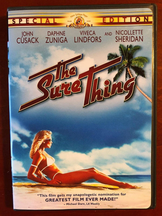 The Sure Thing (DVD, Special Edition, 1985) - L04 - for just $4.99! 