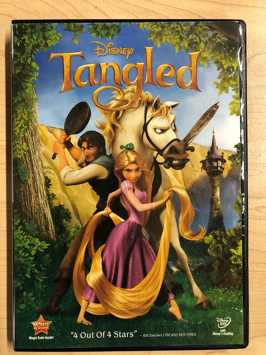Tangled (DVD, Disney, 2010) - STK - for just $4.99! 