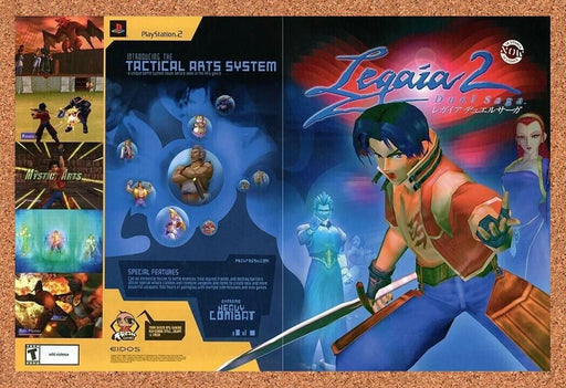2003 Legaia 2 Duel Saga PS2 Original Ad - for just $21.49! 