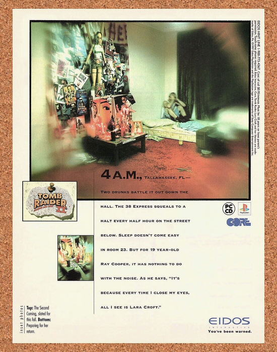 1999 Tomb Raider 2 PC Original Ad - for just $17.99! 