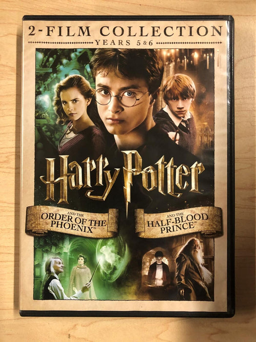 Harry Potter - Order of the Phoenix, Half-Blood Prince (DVD, 2-film) - L04 - for just $3.25! 
