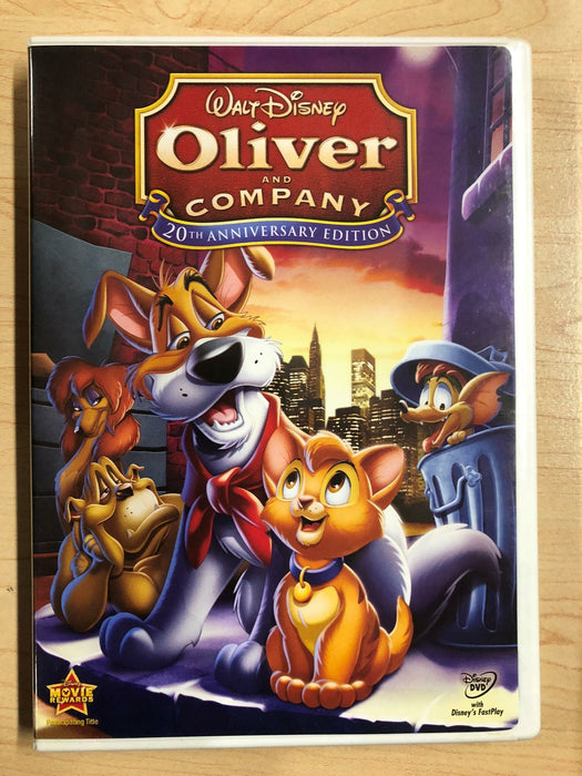 Oliver and Company (DVD, Disney, 1988) - STK - for just $4.99! 