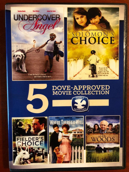 Undercover Angel, Solomons Choice, Fielders Choice, Wher.. (DVD, 5-film) - K5 - for just $2.25! 