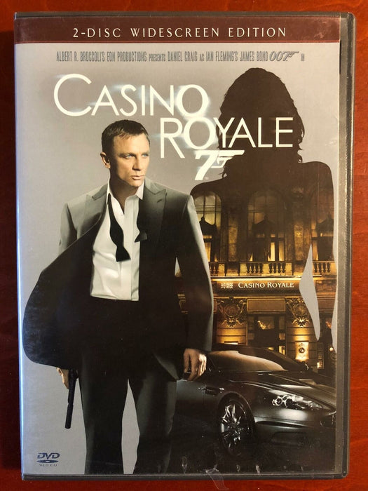 Casino Royale (DVD, 2006, 2-Disc Widescreen, James Bond) - J1231 - for just $1.99! 