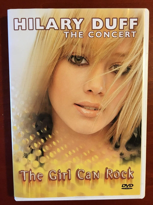 Hilary Duff The Concert - The Girl Can Rock (DVD, 2004) - K0218 - for just $1.99! 