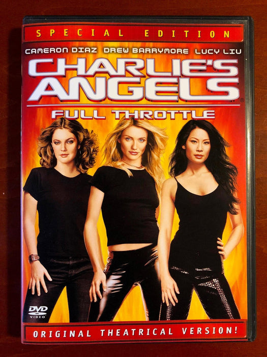 Charlies Angels - Full Throttle (DVD, 2003, Special Edition) - L04 - for just $1.99! 