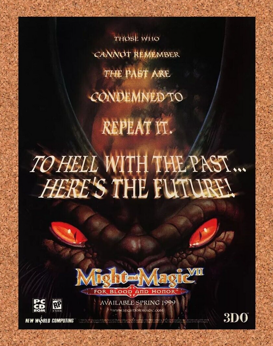 2000 Might And Magic VII For Blood Honor Original Ad v4 - for just $17.99! 