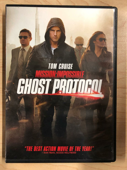 Mission: Impossible - Ghost Protocol (DVD, 2011) - K7 - for just $1.99! 