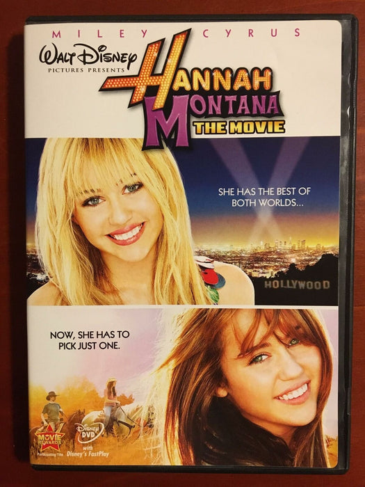 Hannah Montana The Movie (DVD, 2009, Disney) - L04 - for just $1.99! 