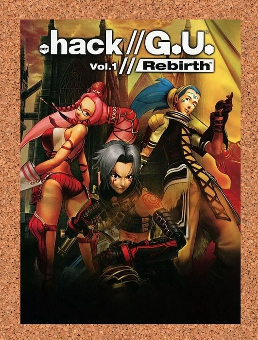 2006 Dot Hack GU Rebirth PS2 Original Ad v1 - for just $17.99! 