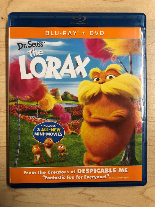 Dr. Seuss The Lorax (Blu-ray and DVD, 2012) - K10 - for just $3.25! 