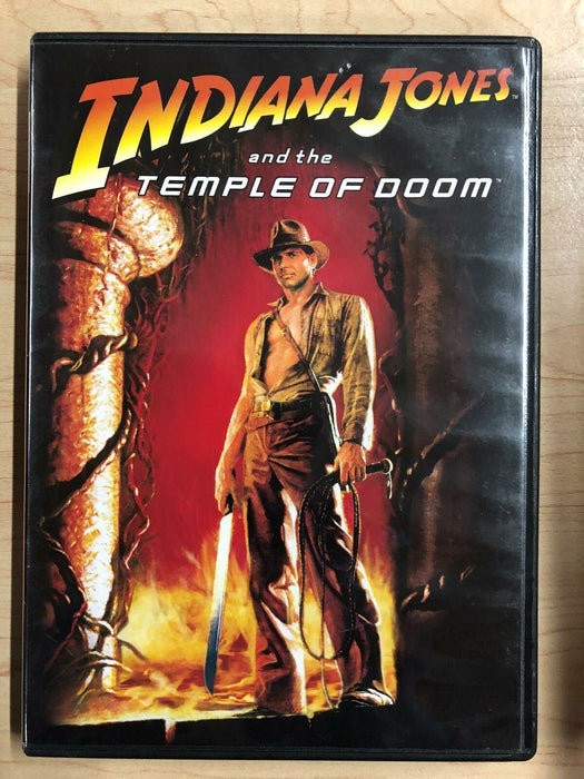 Indiana Jones and the Temple of Doom (DVD, 1984) - K8 - for just $2.99! 