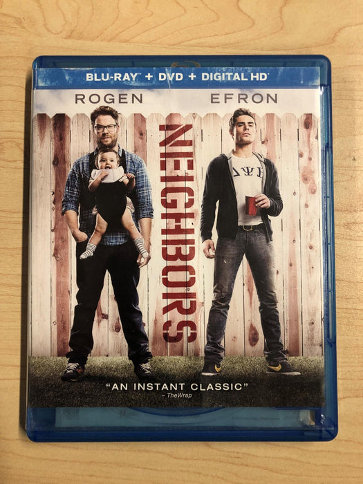 Neighbors (Blu-ray and DVD, 2014) - L03 - for just $2.99! 