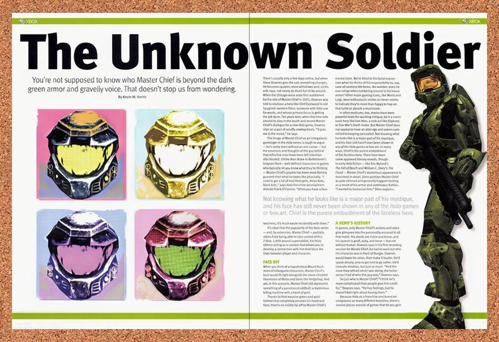 2011 Halo The Unknown Soldier Original Ad v17 - for just $21.49! 