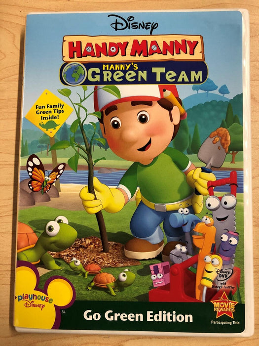 Handy Manny - Mannys Green Team (DVD, Disney, 5 episodes) - K7 - for just $3.99! 