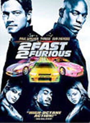 2 Fast 2 Furious (DVD, 2003, Full Frame) - K0107 - for just $1.99! 