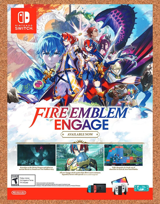 2023 Fire Emblem Engage Switch Original Ad - for just $17.99! 