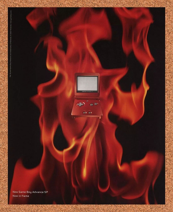2005 Nintendo Game Boy Advance SP Console Original Ad - for just $17.99! 